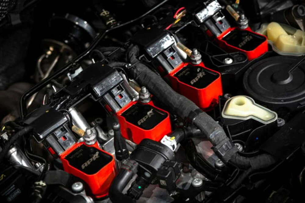 APR MS100192 Ignition Coils (Red) for Audi RS _ Volkswagen Golf